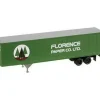 Trains|Atlas 29037 N Scale Florence Paper Co 45' Pines Trailer - Model Train Junction: Quality Parts and Art Supplies