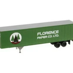 Trains|Atlas 29037 N Scale Florence Paper Co 45' Pines Trailer - Model Train Junction: Quality Parts and Art Supplies