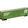 Trains|Atlas 50000438 N Scale Greenville & Northern 50' ACF Boxcar #8045 - Model Train Junction: Quality Parts and Art Supplies