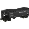 Trains|Atlas 42208 N Scale NKP 2-Bay Hopper #33324 - Model Train Junction: Quality Parts and Art Supplies
