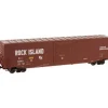 Trains|Atlas 50000336 N Scale Rock Island 60' Auto Boxcar #33808 - Model Train Junction: Quality Parts and Art Supplies
