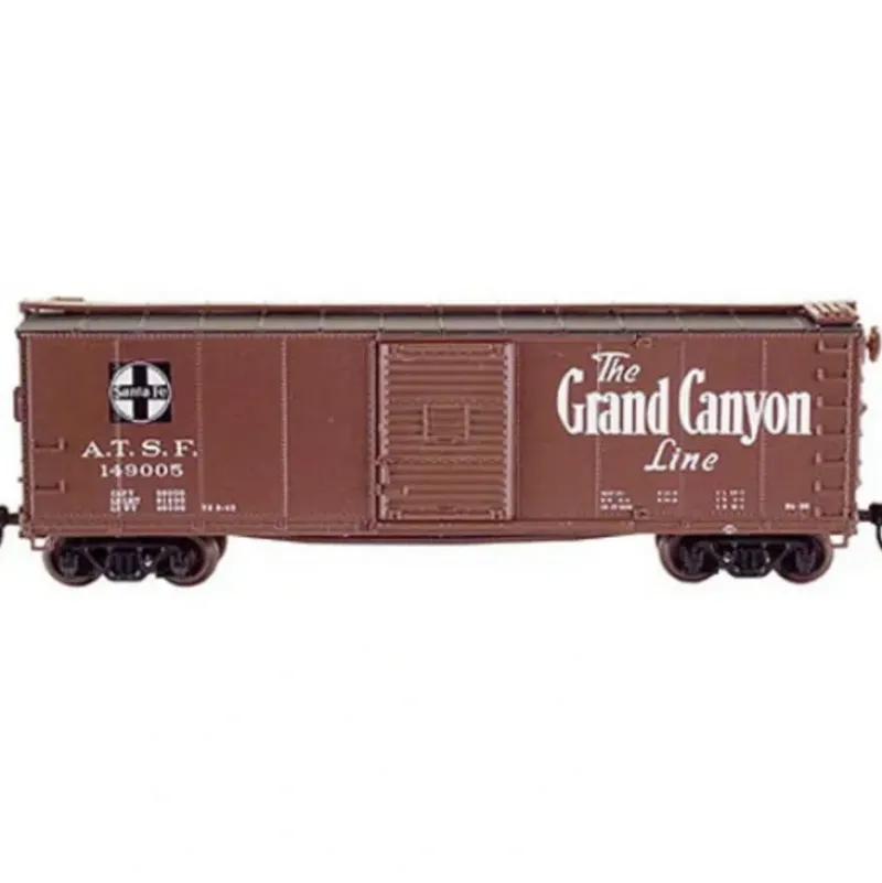 Trains|Atlas 45819 N Scale SF/Canyon 40' USRA Boxcar #149014 - Model Train Junction: Quality Parts and Art Supplies