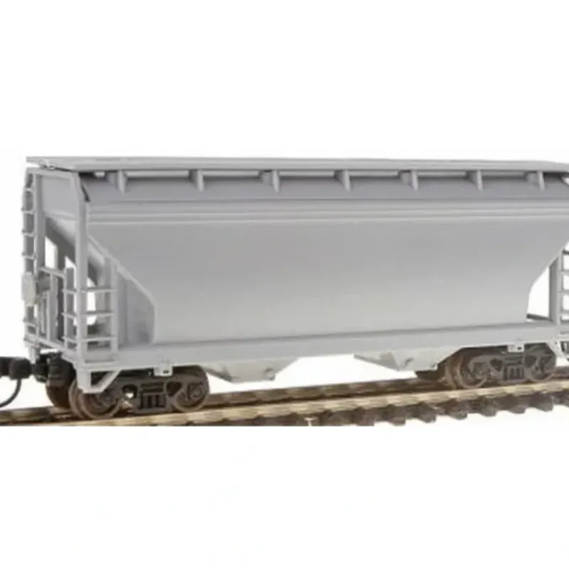 Trains|Atlas 3900 N Scale Undecorated ACF 2-bay Centerflow Hopper - Model Train Junction: Quality Parts and Art Supplies