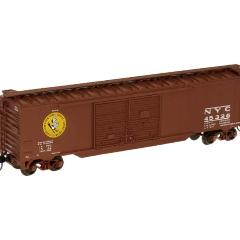 Trains|Atlas 36446A N Scale NYC 50' DD Boxcar #45390 - Model Train Junction: Quality Parts and Art Supplies