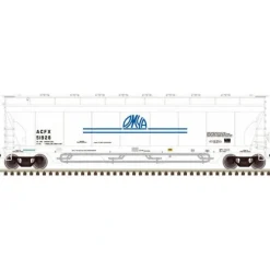 Atlas Master Line, HO Scale, 20006280, 5701 Pressureaide Hopper, OMYA, #51928 - Model Train Junction: Quality Parts and Art Supplies Sale