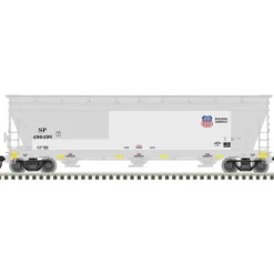 Atlas Master Line, HO Scale, 20006947, 4650 Centerflow Hopper, Union Pacific (Ex-SP Patch), #496614 - Model Train Junction: Quality Parts and Art Supplies Online