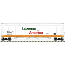 Atlas Master Line, HO Scale, 20006273 5701 Pressureaide Hopper, Luzenac America, #59755 - Model Train Junction: Quality Parts and Art Supplies Sale