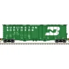 Atlas Master Line, N Scale, 50005812, 4180 Airslide Covered Hopper, Burlington Northern, #413346 - Model Train Junction: Quality Parts and Art Supplies Outlet