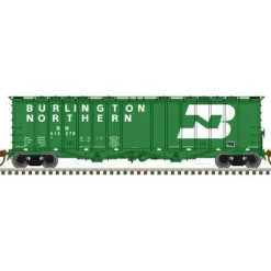 Atlas Master Line, N Scale, 50005812, 4180 Airslide Covered Hopper, Burlington Northern, #413346 - Model Train Junction: Quality Parts and Art Supplies Outlet