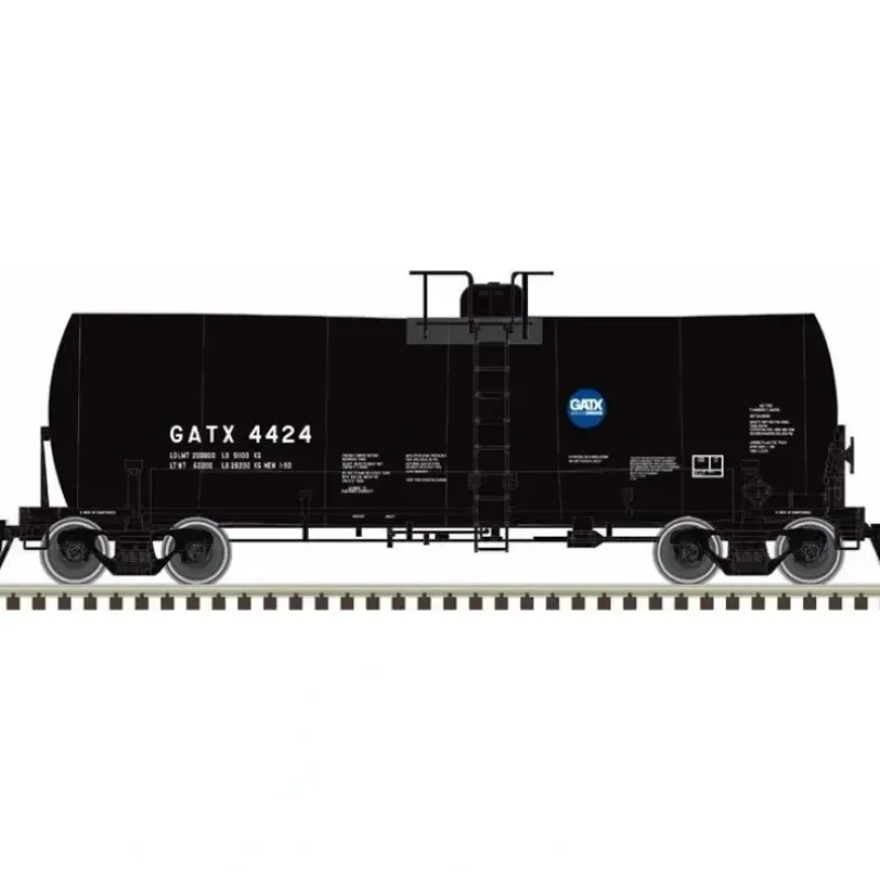 Atlas Master Line, N Scale, 50006460, Trinity 17,600 Gallon Corn Syrup Tank Car, GATX (Service Driven), #4437 - Model Train Junction: Quality Parts and Art Supplies New