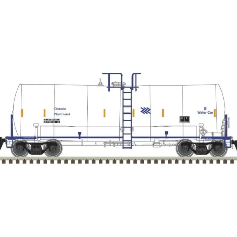 Atlas Master Line, N Scale, 50006465, Trinity 17,600 Gallon Corn Syrup Tank Car, Ontario Northland, #7 - Model Train Junction: Quality Parts and Art Supplies Clearance