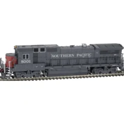 Atlas Master Line, N Scale, 40005159, Gold Series, Dash 8-40 B, Locomotive, Southern Pacific, #8001 - Model Train Junction: Quality Parts and Art Supplies Outlet