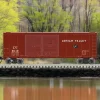 Atlas, N Scale, 50006200, 40' Double-Door Boxcar, Lehigh Valley, #8019 - Model Train Junction: Quality Parts and Art Supplies New