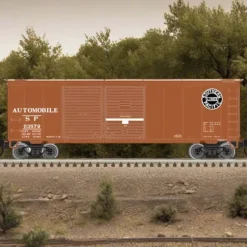 Atlas, N Scale, 50006202, 40' Double-Door Boxcar, Southern Pacific, #63579 - Model Train Junction: Quality Parts and Art Supplies Discount