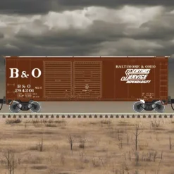 Atlas, N Scale, 50006190, 40' Double-Door Boxcar, Baltimore & Ohio, #294214 - Model Train Junction: Quality Parts and Art Supplies Best