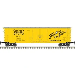 Atlas, N Scale, 50005704, GA 50' RBL Box Car, St Louis - San Francisco (SLSF), 6110 - Model Train Junction: Quality Parts and Art Supplies Best