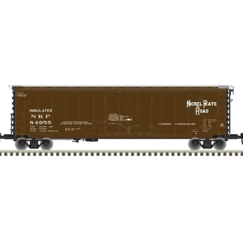 Atlas, N Scale, 50005699, GA 50' RBL Box Car, Nickel Plate Road, #84069 - Model Train Junction: Quality Parts and Art Supplies Outlet