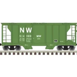 Atlas Trainman N 50005904 PS-2 Covered Hopper, Norfolk And Western #514389 - Model Train Junction: Quality Parts and Art Supplies Hot