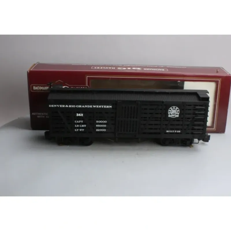 Trains|Bachmann 98118 G Scale Denver & Rio Grande Western Stock Car - Model Train Junction: Quality Parts and Art Supplies
