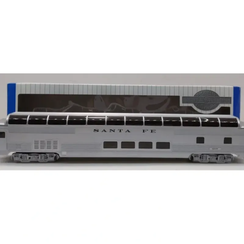 Trains|Bachmann 13002 HO Santa Fe 85' Budd Full Dome Passenger Car #507 - Model Train Junction: Quality Parts and Art Supplies