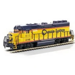 Trains|Bachmann 63507 HO Scale Chessie GP40 #4148 - Model Train Junction: Quality Parts and Art Supplies