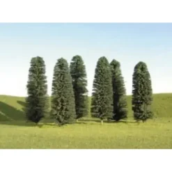 Trains|Bachmann 32105 N Cedar Trees 3"-4" (Pack of 9) - Model Train Junction: Quality Parts and Art Supplies