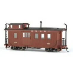 Trains|Bachmann 26777 On30 Sandy River & Rangeley Wooden Caboose w/Interior Light - Model Train Junction: Quality Parts and Art Supplies