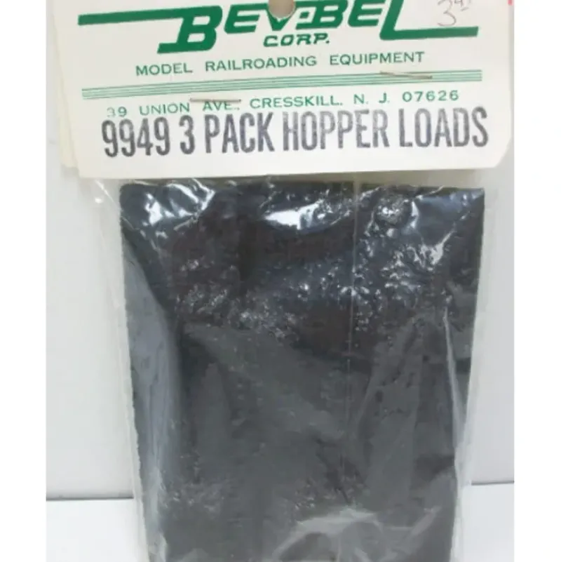 Trains|BevBel 9949 HO Hopper Loads 3 pk - Model Train Junction: Quality Parts and Art Supplies