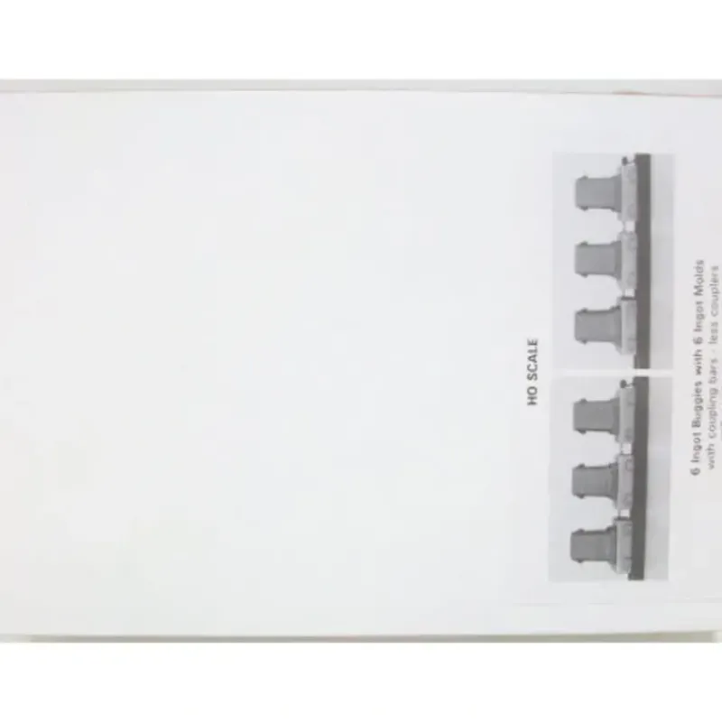 Trains|BH Models 159-603 HO Ingot Buggy Kits (Set of 3) - Model Train Junction: Quality Parts and Art Supplies