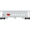 Bowser, 38160, N Scale, 3-Bay Cylindrical Covered Hopper, Phillips Chemical Company, #5504 - Model Train Junction: Quality Parts and Art Supplies New
