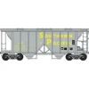 Bowser, HO Scale, 42770, 70-Ton 2-Bay Covered Hopper, Southern Pacific, #400321 - Model Train Junction: Quality Parts and Art Supplies Hot