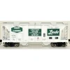 Bowser, HO Scale, 42772, 70-Ton 2-Bay Covered Hopper, Union Carbide Linde, #208 - Model Train Junction: Quality Parts and Art Supplies Best