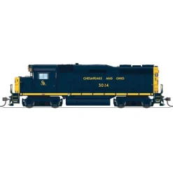 Trains|Broadway Limited 9135 HO C&O EMD GP30 Diesel Locomotive Sound & DCC #3024 - Model Train Junction: Quality Parts and Art Supplies