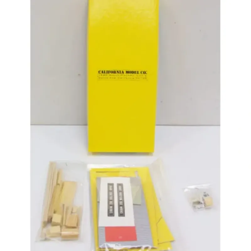 Trains|California Model Co 81 HO Scale Box Factory Kit - Model Train Junction: Quality Parts and Art Supplies