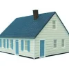 Trains|Imex 6313 N Levittown Cape Cod House Building - Model Train Junction: Quality Parts and Art Supplies