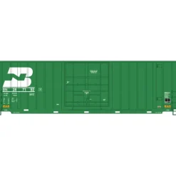 InterMountain, 4130001-04, HO Scale, Gunderson 50' High Cube Double Door Box Car, Burlington Northern, #287252 - Model Train Junction: Quality Parts and Art Supplies Hot