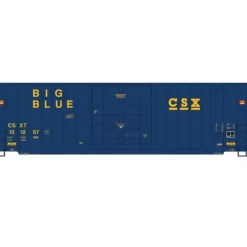 InterMountain, 4130006-04, HO Scale, Gunderson 50' High Cube Double Door Box Car, CSX, #151312 - Model Train Junction: Quality Parts and Art Supplies