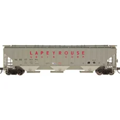 InterMountain, 65293-04, N Scale, 4750 Cu Ft. 3-Bay Hopper, Lapeyrouse Grain Corp, #479088 - Model Train Junction: Quality Parts and Art Supplies Hot