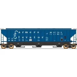 InterMountain, 653105-06, N Scale, 4750 Cu Ft. 3-Bay Hopper, Farmers Elevator, #34904 - Model Train Junction: Quality Parts and Art Supplies Online