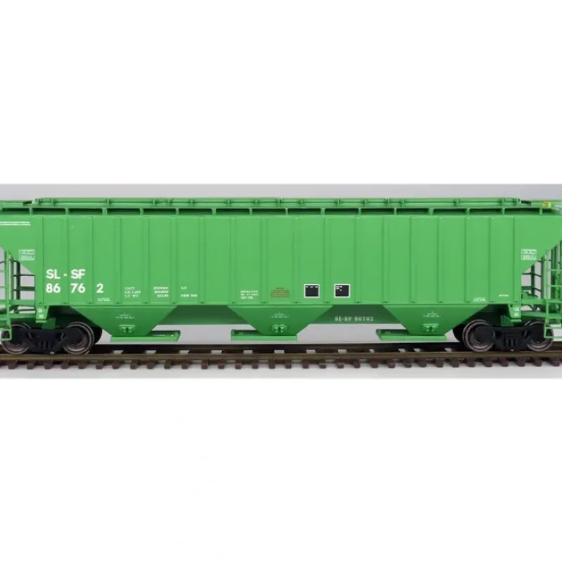Intermountain, HO, 453119-03, 4750 Cu. Ft. 3-Bay Covered Hopper, Frisco, #86601 - Model Train Junction: Quality Parts and Art Supplies Online