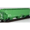 Intermountain, HO, 453119-05, 4750 Cu. Ft. 3-Bay Covered Hopper, Frisco, #86763 - Model Train Junction: Quality Parts and Art Supplies Discount