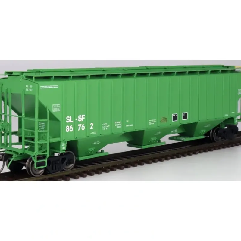 Intermountain, HO, 453119-04, 4750 Cu. Ft. 3-Bay Covered Hopper, Frisco, #86729 - Model Train Junction: Quality Parts and Art Supplies Outlet