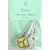 Trains|Jim's O Scale Pewter Street Signs (Set of 5) - Model Train Junction: Quality Parts and Art Supplies