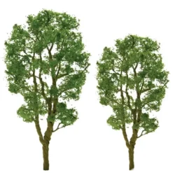 Trains|JTT Scenery Products 94445 N & HO 2" Professional Alder Tree (Pack of 4) - Model Train Junction: Quality Parts and Art Supplies