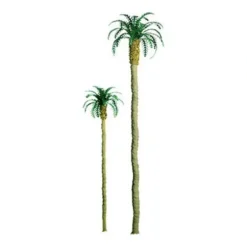Trains|JTT Scenery Products 94239 N 4" Professional Palm Trees (Pack of 3) - Model Train Junction: Quality Parts and Art Supplies