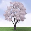 Trains|JTT Scenery Products 94461 N 3" Professional Cherry Blossom Tree (Pack of 2) - Model Train Junction: Quality Parts and Art Supplies