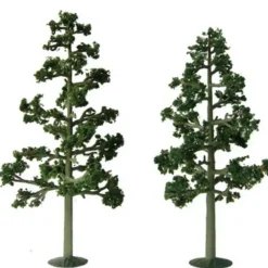 Trains|JTT Scenery Products 92116 O 7.5-8" Super Scenic Lodgepole Pine Tree (Pack of 2) - Model Train Junction: Quality Parts and Art Supplies