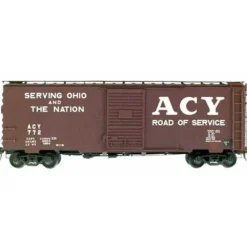 Trains*Kadee 4041 HO Akron, Canton & Youngstown 40' PS-1 Standard Boxcar - Model Train Junction: Quality Parts and Art Supplies