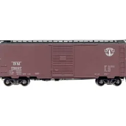 Trains*Kadee 4807 HO Boston & Maine 40' PS-1 Boxcar with 7' Youngstown Door #75097 - Model Train Junction: Quality Parts and Art Supplies