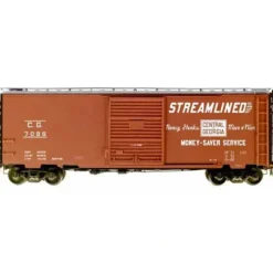 Trains*Kadee 5104 HO Central of Georgia 40' PS-1 Boxcar #7086 - Model Train Junction: Quality Parts and Art Supplies